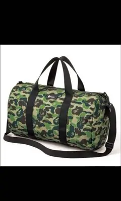 BAPE　A BATHING APE　ア ベイシング エイプ迷彩柄ボストンバッグ