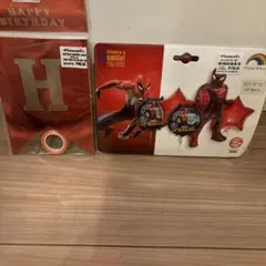 スパイダーマン　お誕生日　バルーン