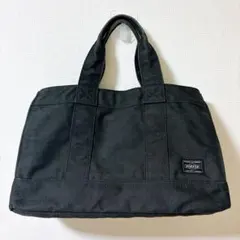 美品 PORTER ポーター トートバッグ SMOKY スモーキー ブラック S