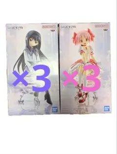 魔法少女まどか⭐︎マギカ　鹿目まどか　明美ほむら　6個　まとめ売り　2種セット