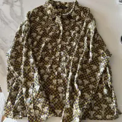 象柄シャツ
