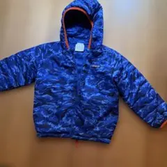 patagonia リバーシブルダウン　迷彩柄ジャケット フード付き