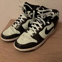 Nike Dunk High ブラック/ライトグリーン