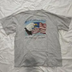 古着 プリントTシャツ グレー