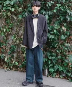 【WYM】HIGH TWISTED GABA W JACKET サイズS 完売品