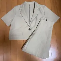 ショートスリーブジャケット スカートセット