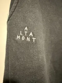 ALTAMONT スウェットパンツ ブラック