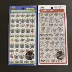 【正規品】BONBON DROP エイリアン・101匹わんちゃんシール2枚セット