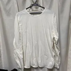 GLOBAL WORK 長袖カットソー Lサイズ ホワイト