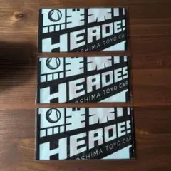 カープ J SPORTS 鯉来いヒーローズ 手拭い 3枚セット