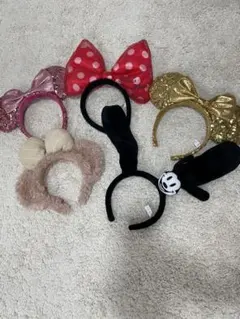 【Disney/ディズニー 】カチューシャ 5個セット