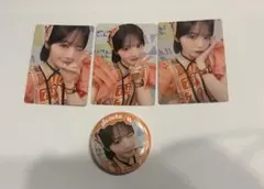 FRUITSZIPPER 鎮西寿々歌 トレカ 缶バッジ