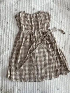 アプレレクール チェックシャツワンピース