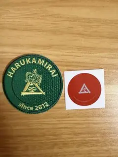 ハルカミライ ワッペン 幕張メッセ　FCシール付きのサムネイル