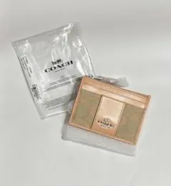 コーチ COACH カードケース ミニ スキニー ID ケース・シグネチャー