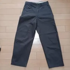 UNIQLO U ワイドフィットチノ ダークブラウン 76cm 【美品】