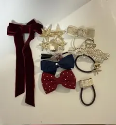 ヘアアクセサリー 10点セット