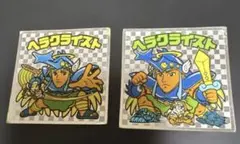 ビックリマン　ジグソーパズル　144ピース　ヘッドロココ　ヘラクライスト　セット ビックリマン ジグソーパズル 144ピース ヘッドロココ ヘラクライスト