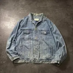 90s Eddie BauerエディバウアーデニムジャケットGジャン古着アメカジ