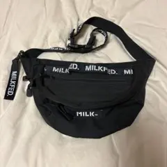 MILKFED. ウエストポーチ　ブラック
