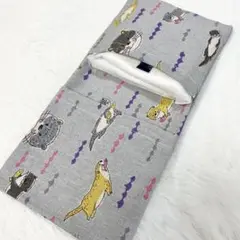 サニタリーケース カワウソ アニマル グレー S8931