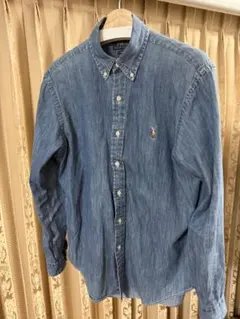 Polo Ralph Lauren デニムボタンダウンシャツ　M
