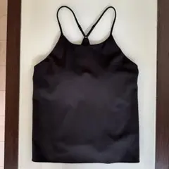 [Size L] ユニクロ クレープジャージーブラキャミソール UNIQLO