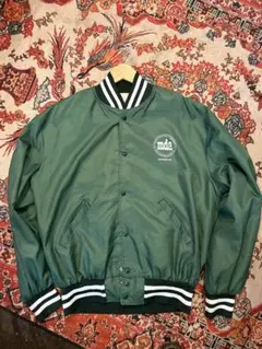 Stüssy グリーン スタジャン - メルカリ
