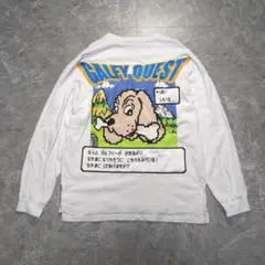 ✨大人気！L Galfy Galfy Quest ロンT 白ガルクエ ドラクエのサムネイル