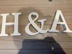 イニシャルオブジェ ディズニー風 オーダー受付中！ ウェディング 結婚