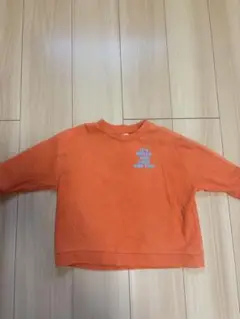 BREEZE オレンジ トレーナー 100センチ