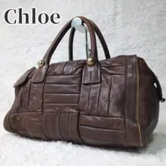 Chloé パディントン！クリアパドロック！！ ブラウン 美品です