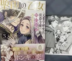聖印の乙女 3巻　特典イラストペーパー付