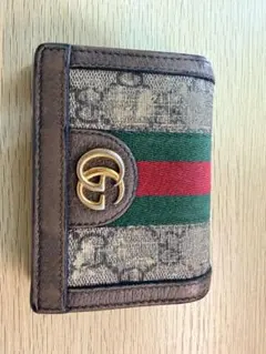 Gucci GGキャンバス 二つ折り財布