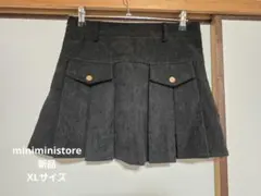 miniministore コーデュロイ プリーツスカート XL