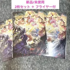 【新品未使用】魔法少女まどか☆マギカ 特典 クリアファイル 2点 フライヤー付