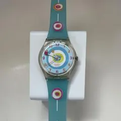 Swatch キャンディー柄カラフル腕時計