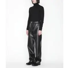th　Synthetic Leather Pants