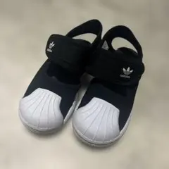 adidas originals ブラック ホワイト サンダル 15 アディダス