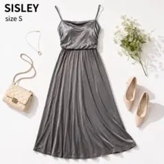 【美品】シスレー SISLEY キャミワンピース S グレージュのサムネイル