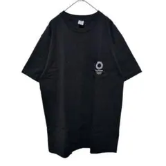 1503 【東京2020オリンピック】 メンズ　半袖　Ｔシャツ　(Ｍ)　黒　五輪
