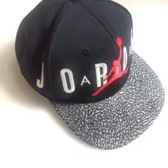 ナイキ ジョーダン YOUTH キャップ 黒 スナップバック