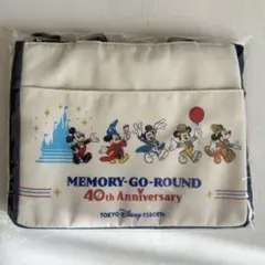 東京ディズニーランド メモリーゴーラウンド スーベニア ランチケース 40周年