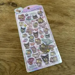 うるちゅる 日焼けサンリオキャラクター　ボンボンドロップシール