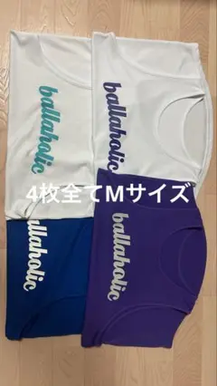 ballaholic タンクトップ 4色セット M