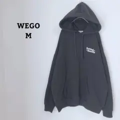 ウィゴー　パーカー　プリント　フード　綿混　ジェンダーレス　Ｍ