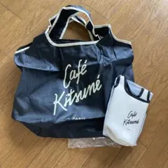 Café Kitsuné トートバッグ 2点セット　新品　未使用　エコバッグのサムネイル