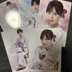 乃木坂46 山下美月 生写真 2023.July-Ⅱ 浴衣 コンプ