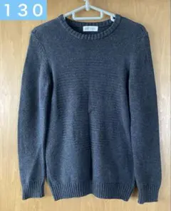 ドクロ柄　H&M グレー セーター EUR 134/140