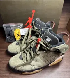 トラヴィススコット × ナイキエアジョーダン6レトロ中古品 size 27.0㎝